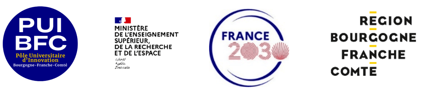 Partenaires : PUI BFC, Ministère de l'Enseignement Supérieur de la Recherche et de l'Espace, France 2030, Région Bourgogne-Franche-Comté